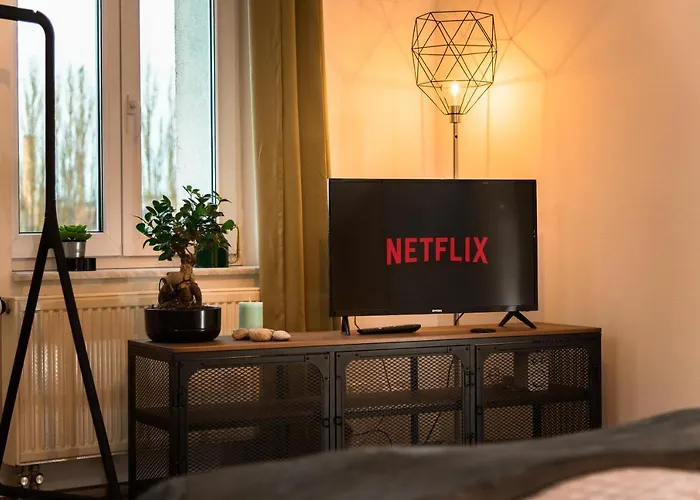 公寓 Industriecharme - Nespresso, Netflix, Wifi, Zentral, Messe 开姆尼茨