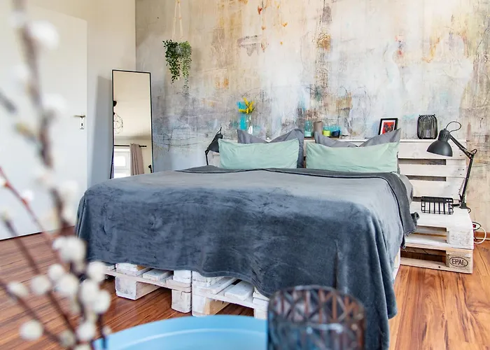 公寓 Industriecharme - Nespresso, Netflix, Wifi, Zentral, Messe 开姆尼茨