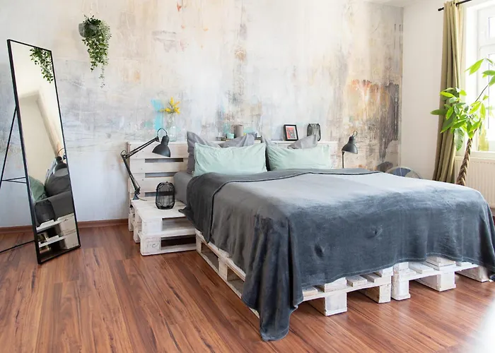 Industriecharme - Nespresso, Netflix, Wifi, Zentral, Messe * 开姆尼茨